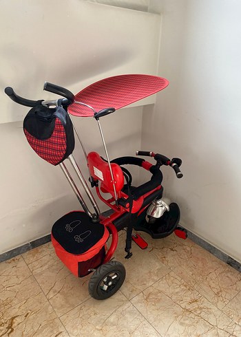 Babyhope Bh-9510 Air Tricycle Kırmızı 3 Tekerlekli Bisiklet
