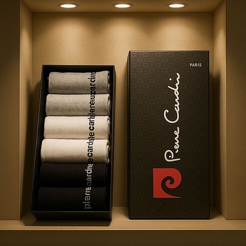 Pierre Cardin 6 lı kutulu çorap