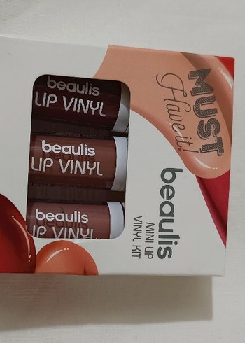 Beaulis Must Mini Lip Vinyl Set