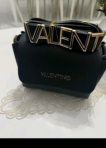 Beden Valentino Siyah Deri Kadın Çantası