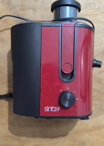 Sinbo Kırmızı Katı Meyve Sıkacağı