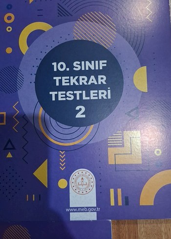 10. Sınıf 3lü Tekrar Testleri - Görsel 3
