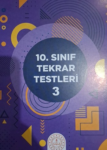10. Sınıf 3lü Tekrar Testleri - Görsel 4