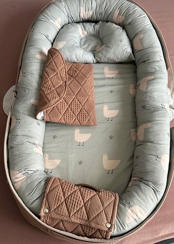 Kumori Marka %100 Pamuk Baby Nest - Görsel 3