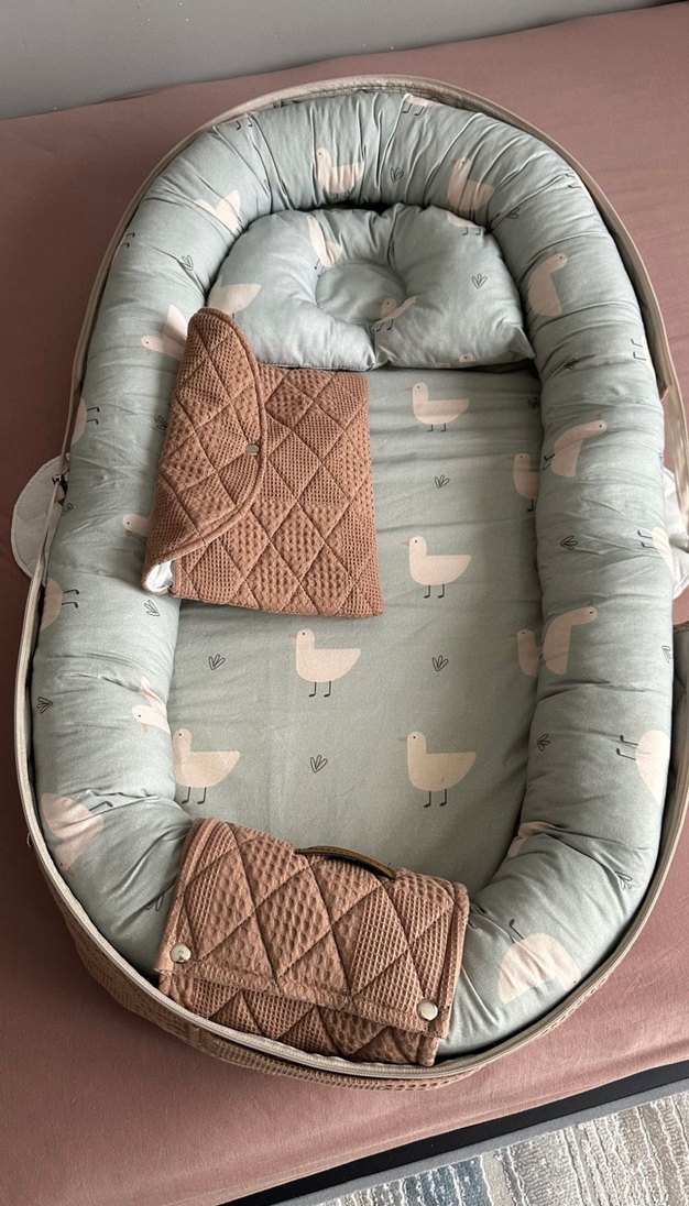 Kumori Marka %100 Pamuk Baby Nest - Görsel 3
