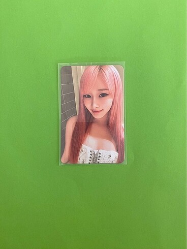 Aespa giselle pc pob photocard