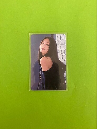 Blackpink jennie pc photocard pob