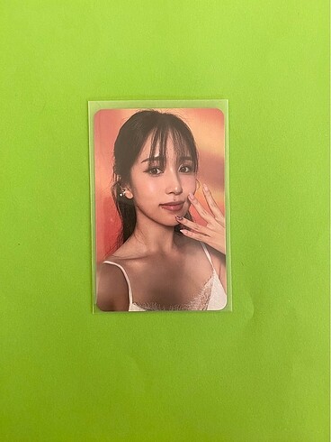 Twice mina pc photocard pob