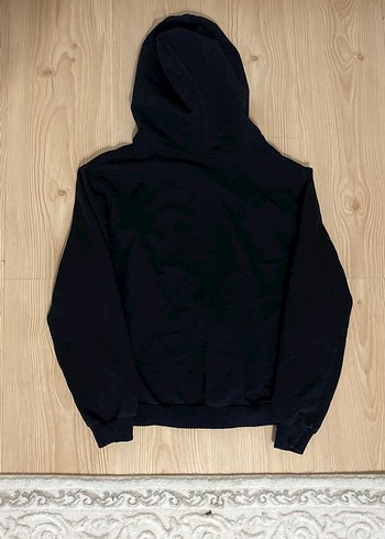 Diğer Siyah Fermuarlı Kadın Sweatshirt