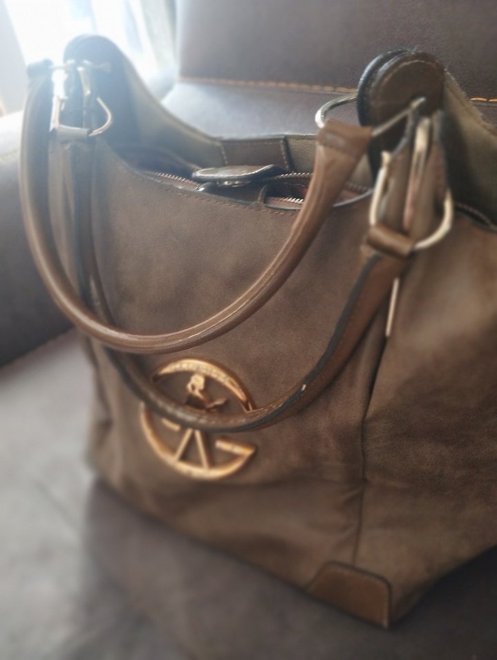 Kahverengi Deri Kadın Çanta - Görsel 2