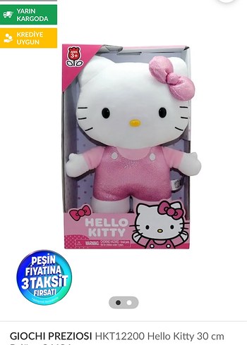 Beden Renk Pembe Hello Kitty Peluş Oyuncak