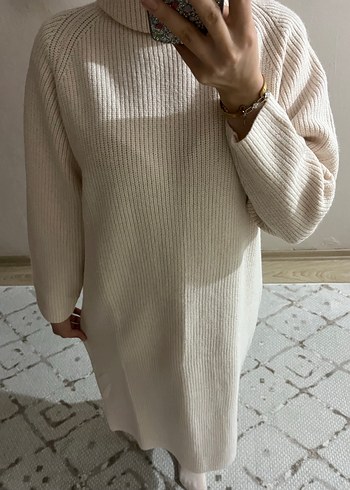 Zara trıko elbise - Görsel 3