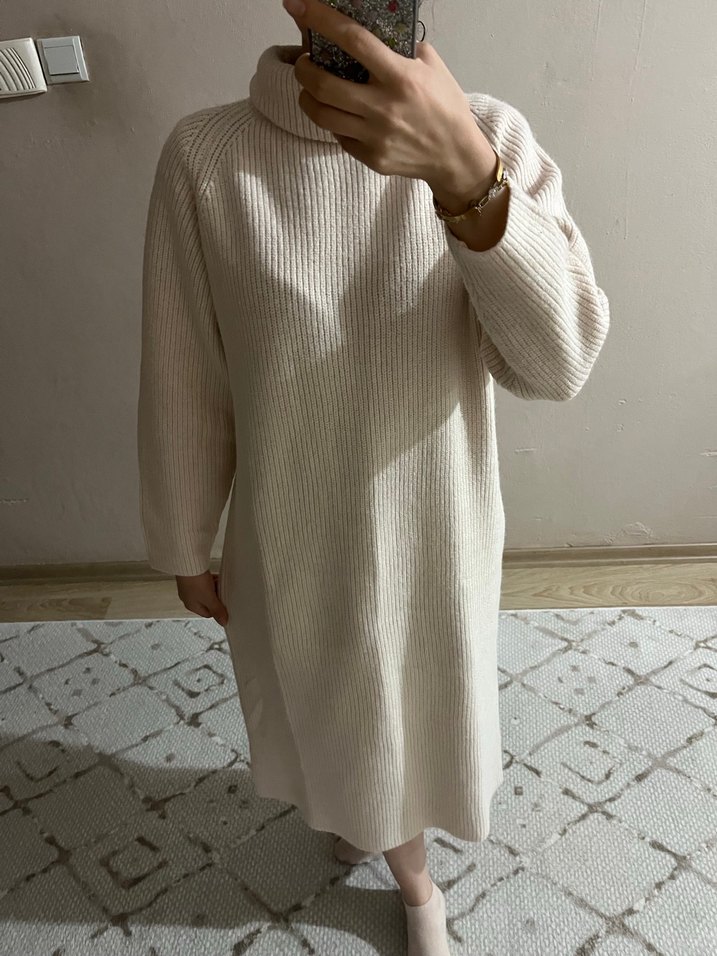 Zara trıko elbise - Görsel 2