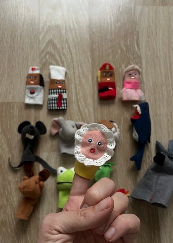 Çeşitli Parmak Kuklaları Seti - Görsel 2