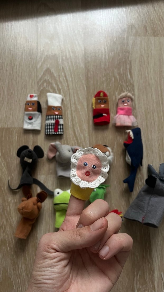 Çeşitli Parmak Kuklaları Seti - Görsel 2