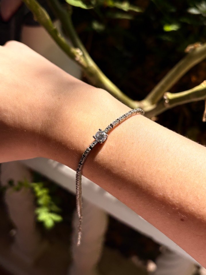 So Chic Model Su Yolu Gümüş Bileklik - Görsel 4