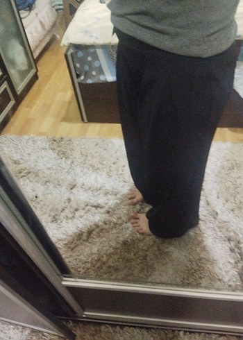 xl Beden siyah Renk siyah Uzun Drapeli tesettür Eteği