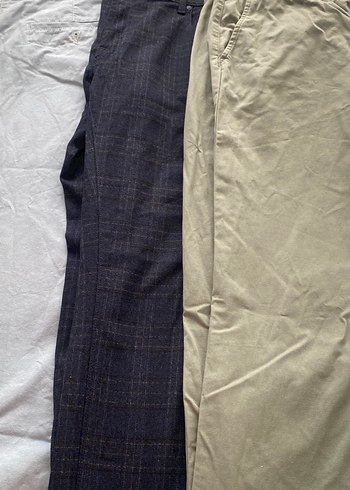 3 tane erkek pantolon
