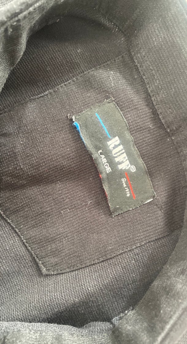 Düğmeli Siyah erkk gömlek - Görsel 2