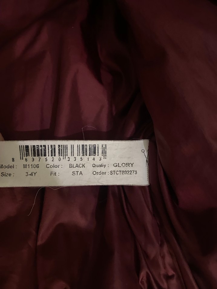 3 yaş erkek çocuk mont - Görsel 5