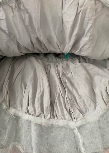 Çiçek İşlemeli Çok Renkli kız çocuk elbse - Görsel 6