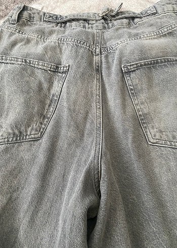 Gri Salaş Kadın Denim Pantolon - Görsel 8