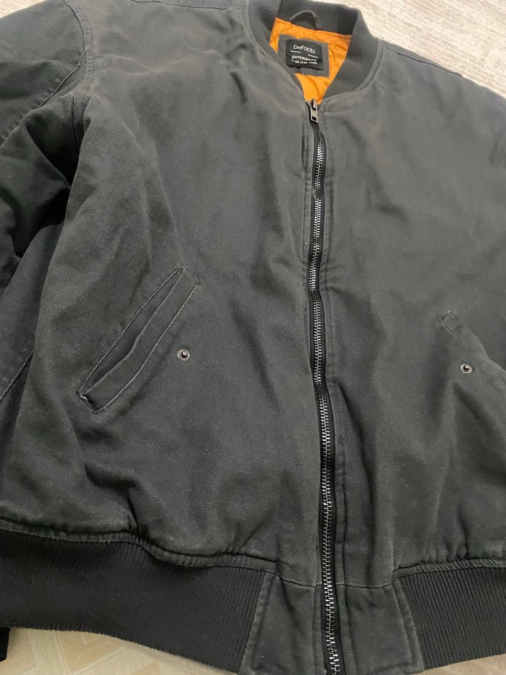 Gri Fermuarlı Kadın , erkek  Street Wear Ceket — görsel 6/15