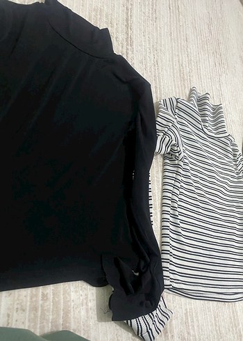 3 tane crop kadın üst - Görsel 2