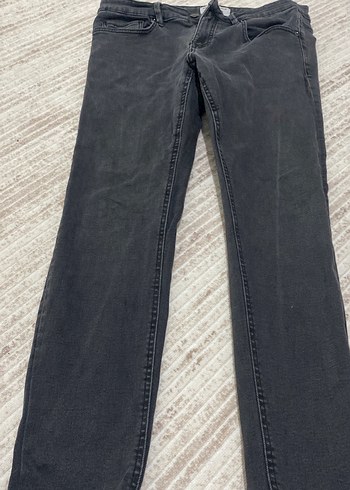 Gri erkek kot Pantolon - Görsel 2