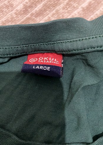 Yeşil Baskılı Erkek Tişört - Görsel 3