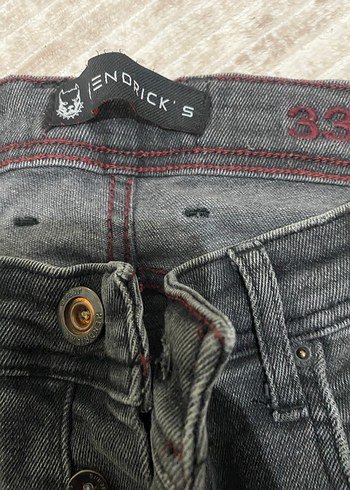 Gri Normal Boy erkek Kot Pantolon - Görsel 2