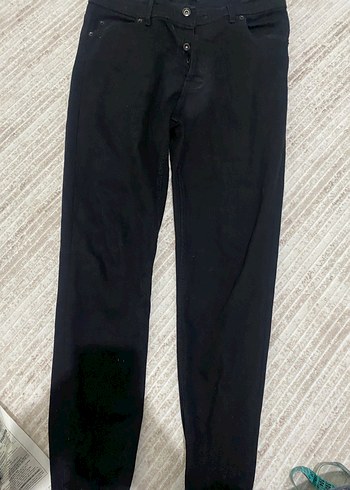 Erkek siyah kot pantolon - Görsel 2