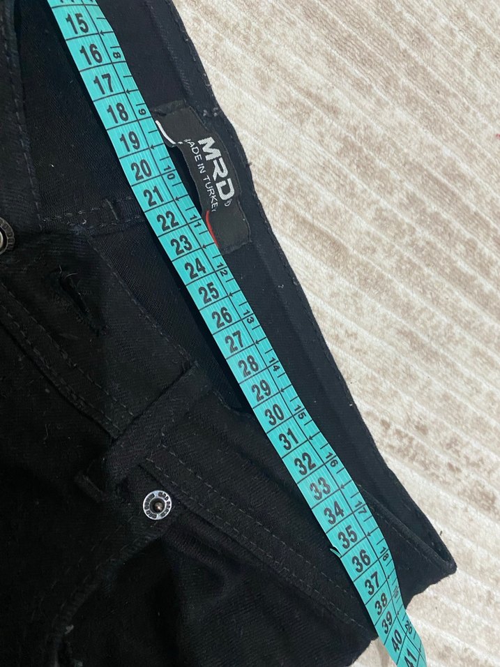 Erkek siyah kot pantolon - Görsel 5