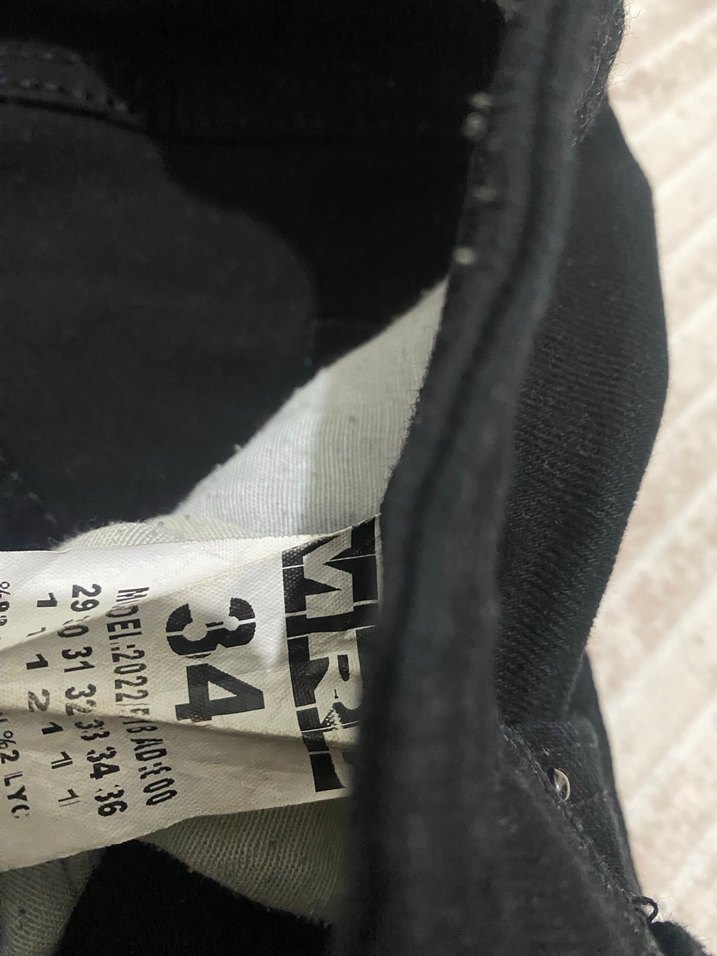 Erkek siyah kot pantolon - Görsel 4