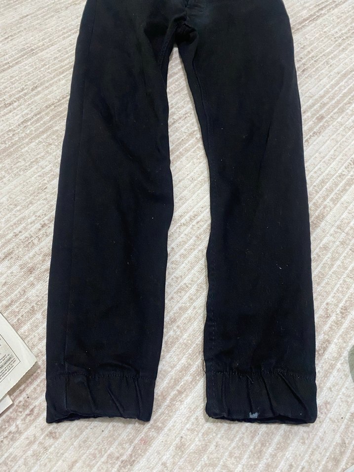 Erkek siyah kot pantolon - Görsel 3