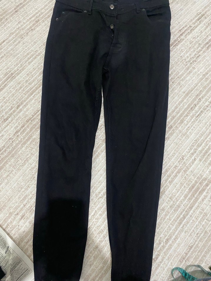 Erkek siyah kot pantolon - Görsel 2