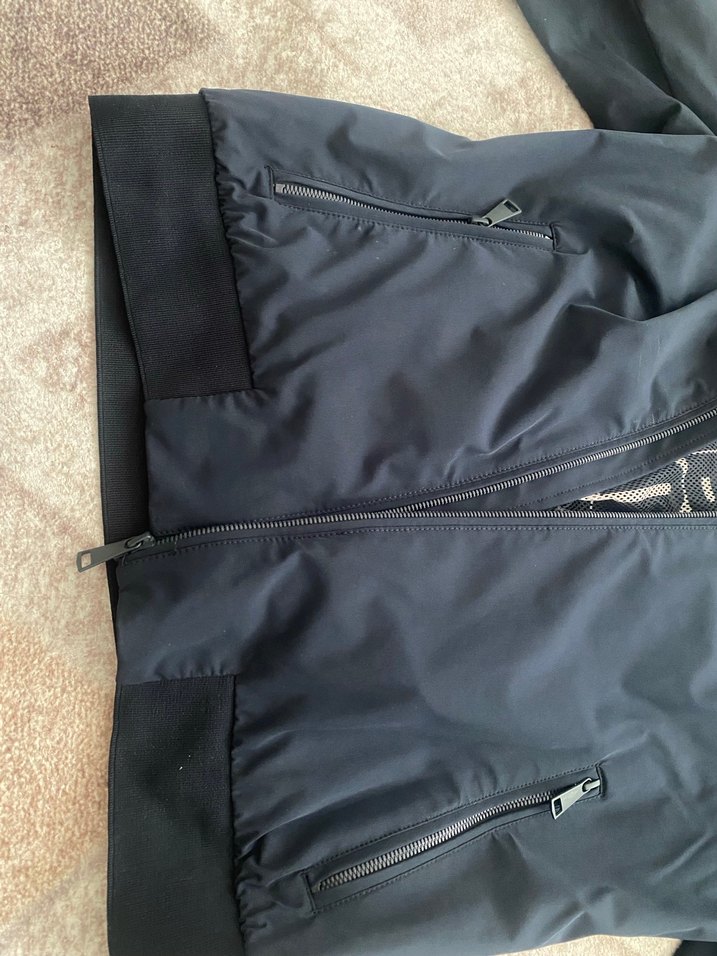 Fermuarlı Lacivert Erkek Spor Ceket - Görsel 3