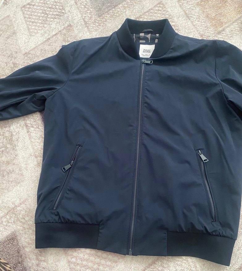 Fermuarlı Lacivert Erkek Spor Ceket - Görsel 2