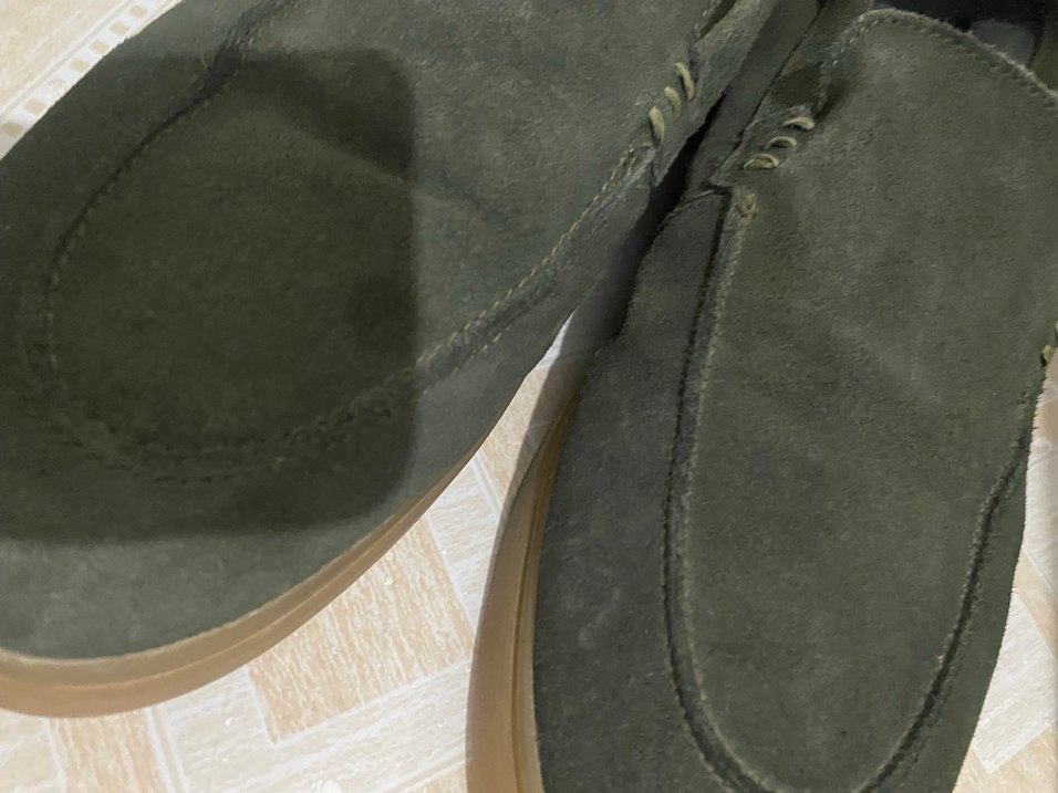 Koyu Haki Süet Loafer 44 numara — görsel 7/14