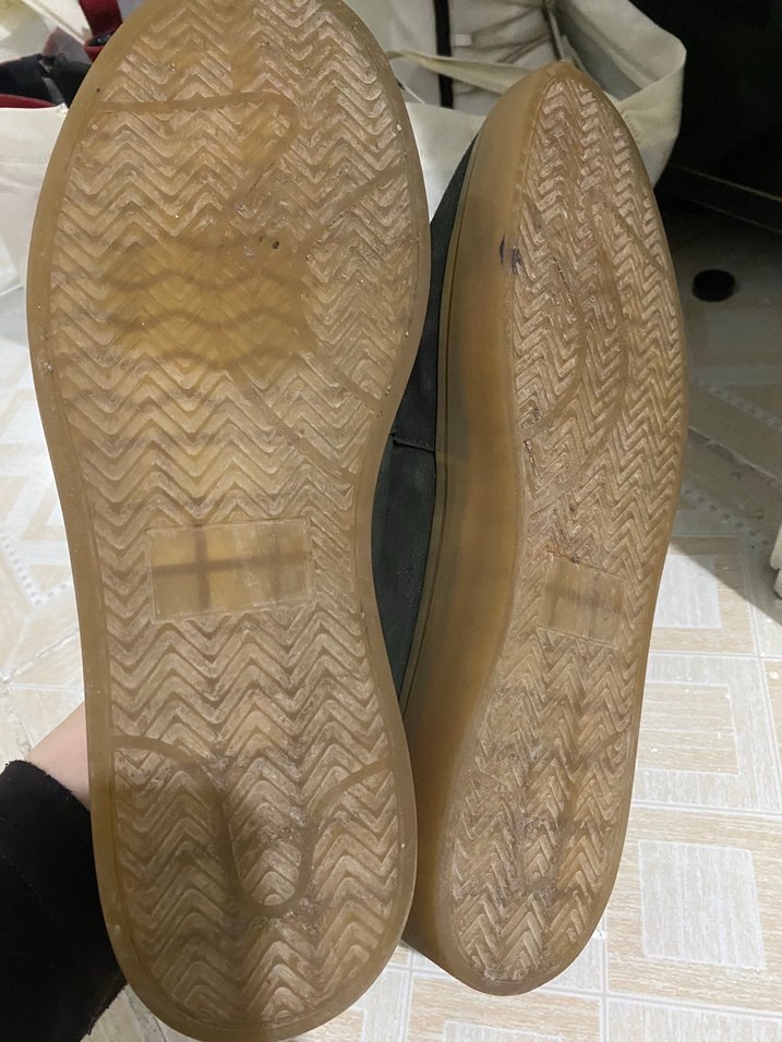 Koyu Haki Süet Loafer 44 numara — görsel 8/14
