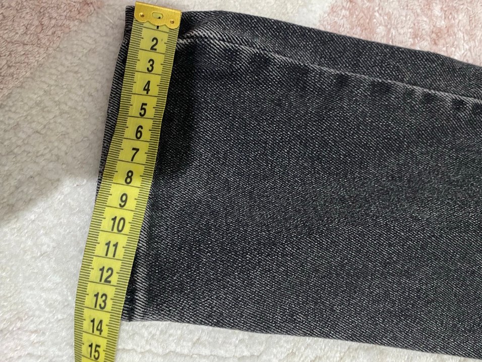 Koyu Gri Yıkamalı Dar Kesim erkek jean — görsel 8/8