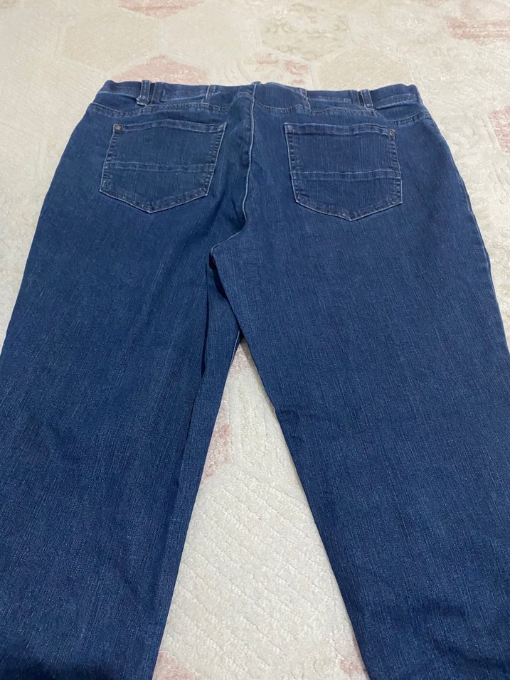 Koyu Mavi Denim kadın jean — görsel 3/12
