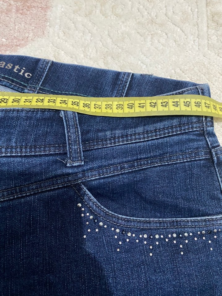 Koyu Mavi Denim kadın jean — görsel 5/12