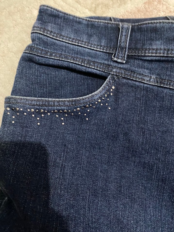 Koyu Mavi Denim kadın jean — görsel 6/12