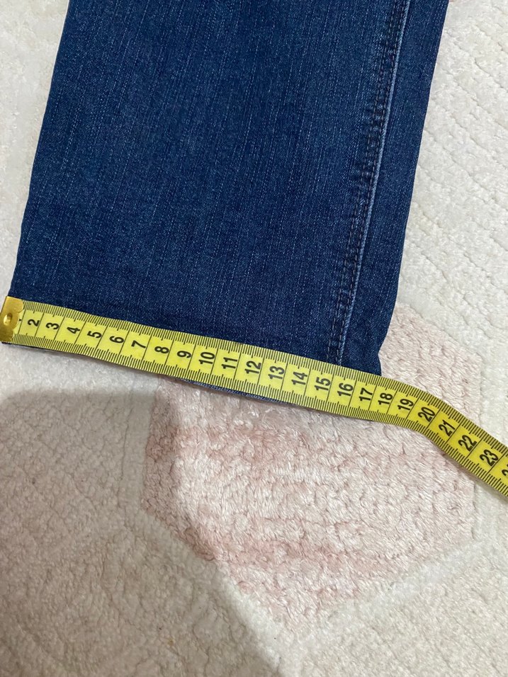 Koyu Mavi Denim kadın jean — görsel 9/12