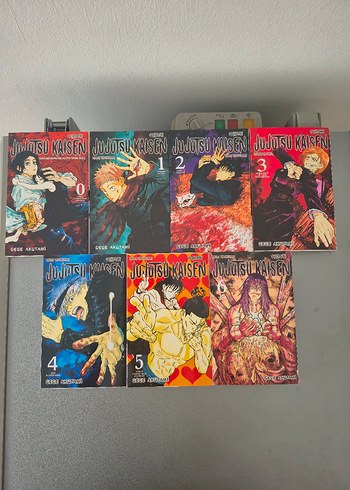  Jujutsu Kaisen Manga Seti 0-6