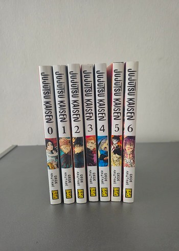 Jujutsu Kaisen Manga Seti 0-6
