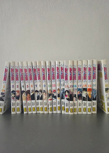 Bleach Manga Seti 1-21 (1.Baskı)