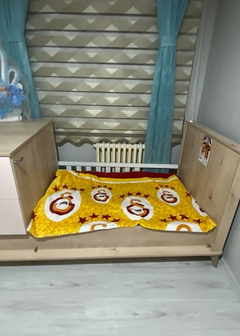 Bej Renkli Çocuk Gardırop Kapakları - Görsel 6