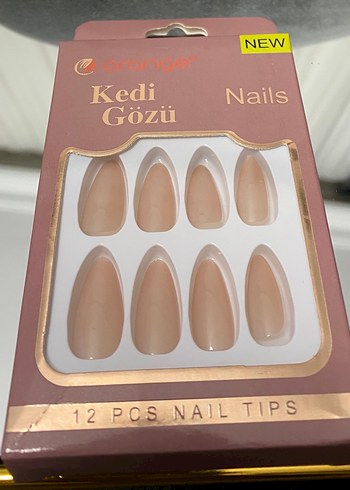 Bordo Parlak Takma Tırnak Seti - Görsel 5